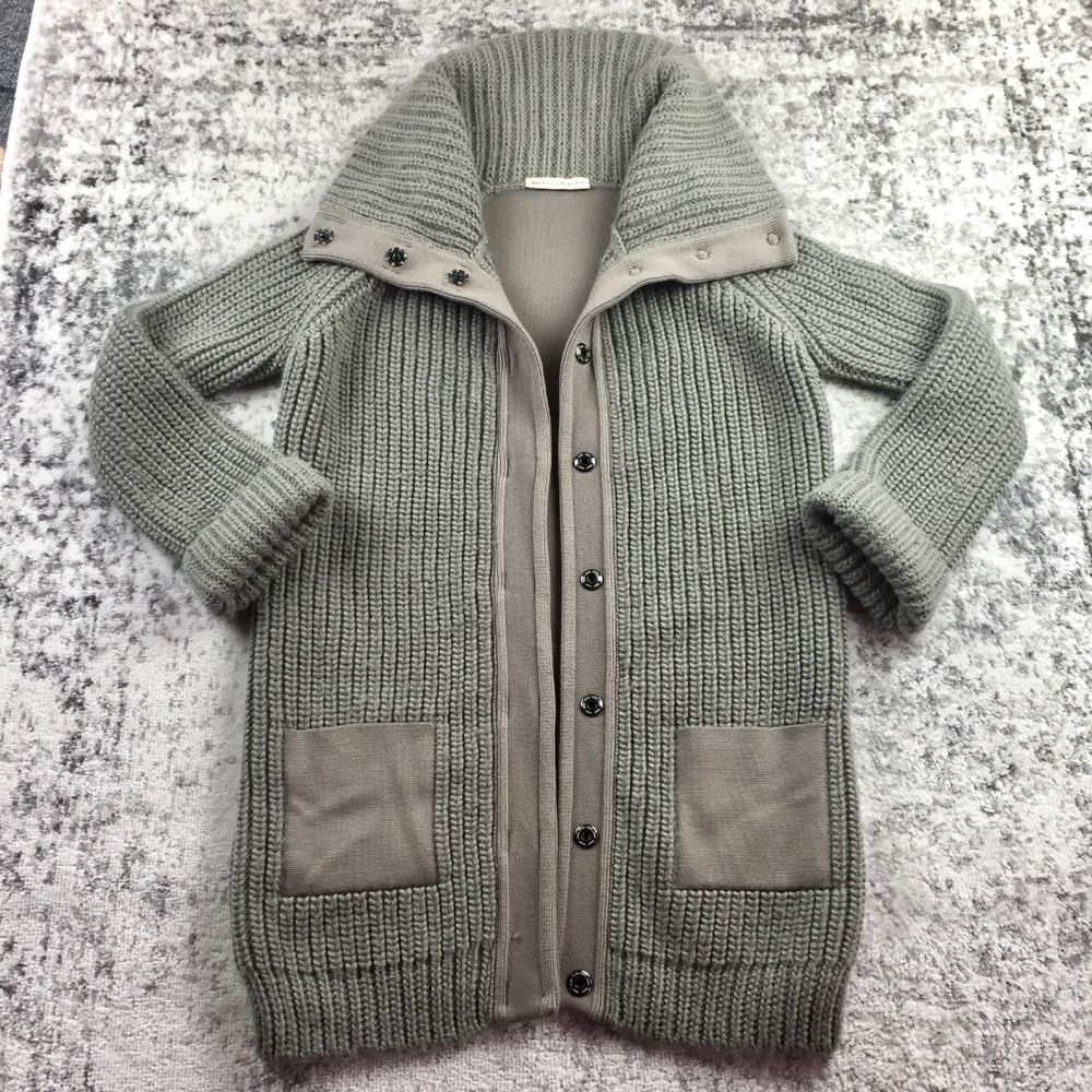 BALENCIAGA Chunky Sweater Coat - Picture 3 of 8
